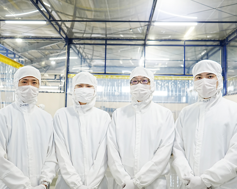 みんなで装置を完成させたときの達成感