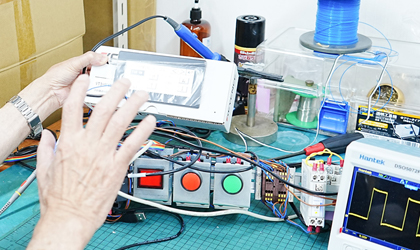 通電チェック・I/O確認・動作検証・調整